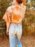 Sugaree Top- Orange Spice
