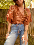 Sugaree Top- Burnt Orange M/L