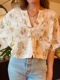 Alliene Boxy Top- Aspen