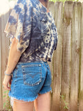 Alliene Boxy Top- Indigo S/M