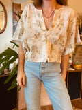 Alliene Boxy Top- Aspen