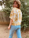 Alliene Boxy Top M/L- Light Moss