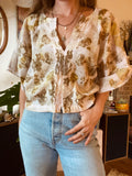 Alliene Boxy Top- Wisteria