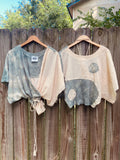 Sugaree Top- Yin Yang Seafoam