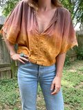 Alliene Boxy Top- Canyon