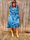 Sullivan Dress- Denim Swirl