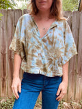 Alliene Boxy Top M/L- Army