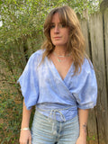 Sugaree Top- Bluebonnet M/L