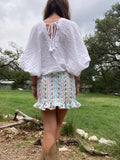 Hearts and Horses Ruffle Wrap Skirt