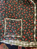 Quilted Coat- Tomato