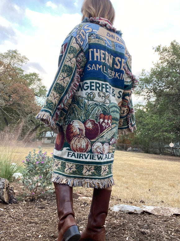 Blanket Coat- Seeds