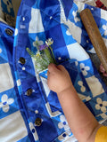 Kids Chore Coat- Big Check
