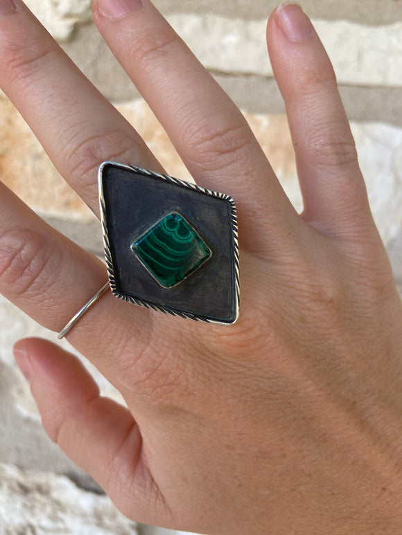 Malachite Ring
