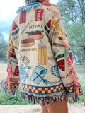 Blanket Coat- Cook Out