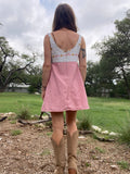 Pink Covered Bridge Dress