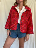 Blanket Coat- Red