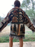 Blanket Coat- Forest