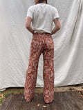 Blue Bonnets and Horseshoes Pants