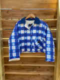 Quilted Coat- Big Check