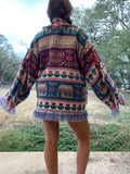 Blanket Coat- Happy Homes