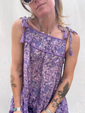 Block Print Tunic Purple