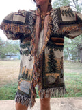 Blanket Coat- Forest