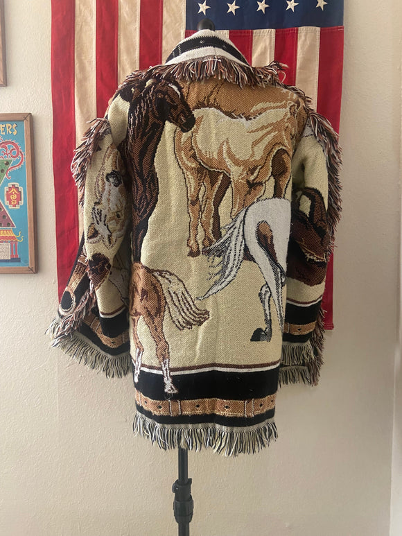 Blanket Coat- Paints and Palominos