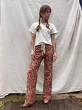 Blue Bonnets and Horseshoes Pants