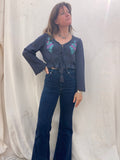 Embroidered Cardigan