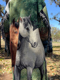 Blanket Coat- Two Horses