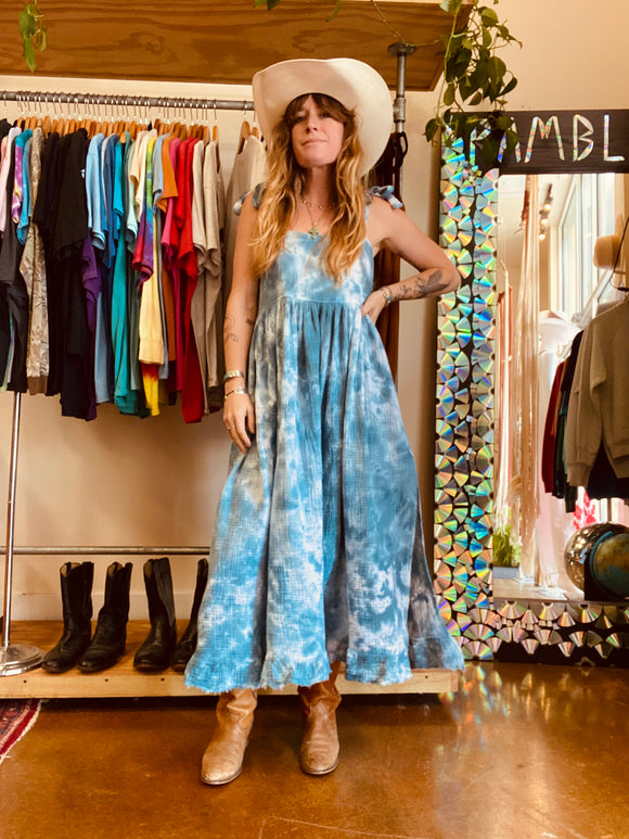 Bayou Dress- Teal – Station 19 Designs