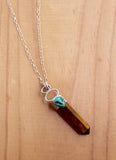 Tigers Eye Pendant Necklace