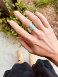 Turquoise Cigar Ring