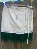 Wrap Skirt- Embroidered