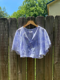 Alliene Boxy Top- Lilac