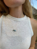 Blue Cicada Necklace