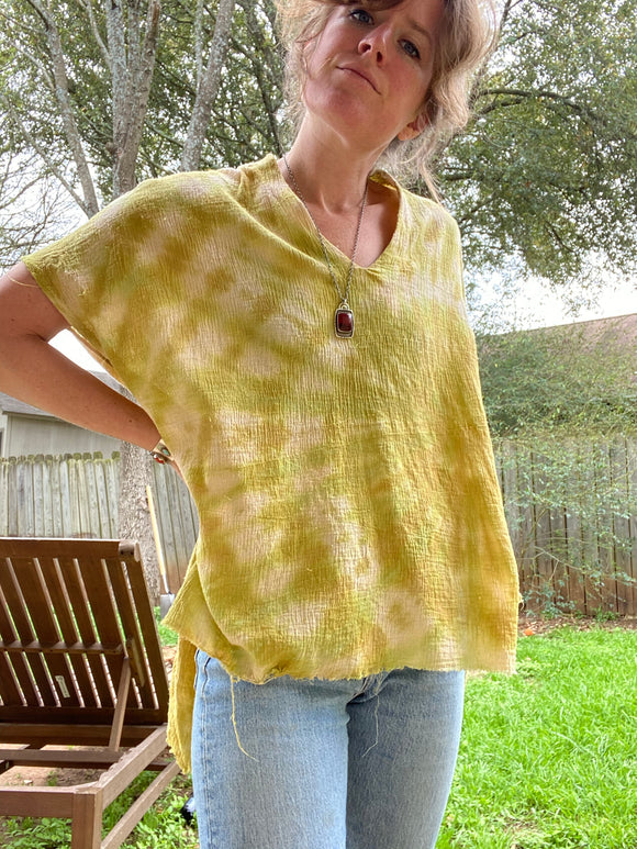 Buzzy Tunic- Chartreuse