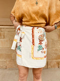 Wrap Skirt- Chicken Linen
