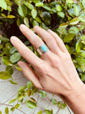 Turquoise Cigar Ring