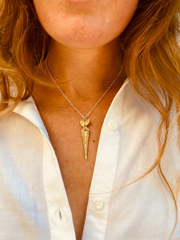 Brass Sol Necklace