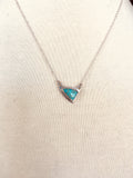 Mini Blue June Necklace