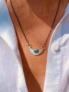 Turquoise Eclipse Necklace