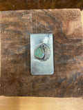 Money Clip Turquoise/Feather